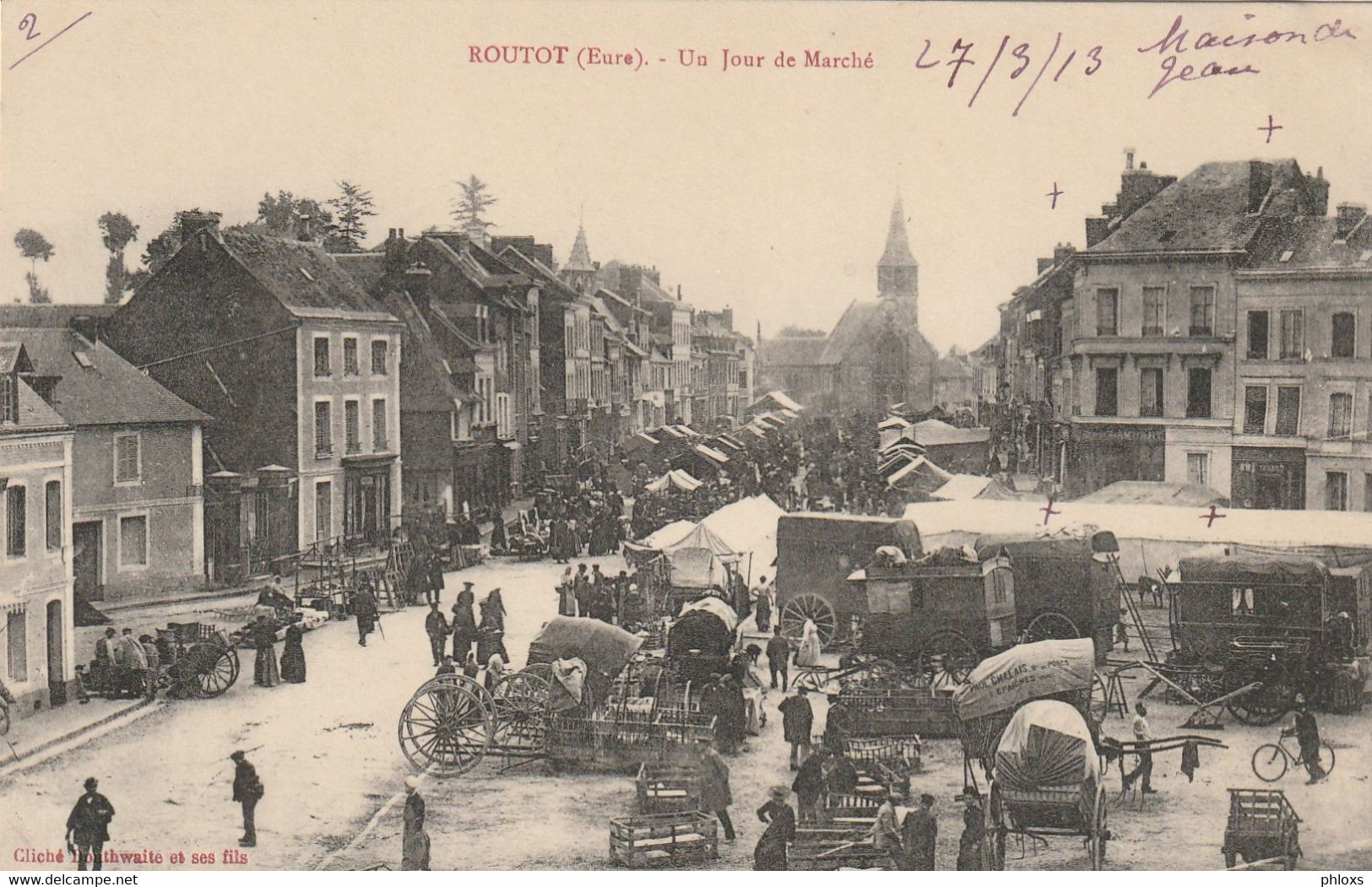 Routot/27/ Un Jour De Marché/ Réf:fm2340 - Routot