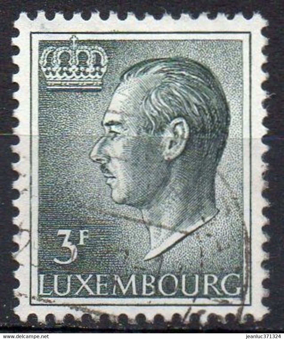 LUXEMBOURG N° 665 O Y&T 1965-1966 Grand Duc Jean - 1965-91 Jean