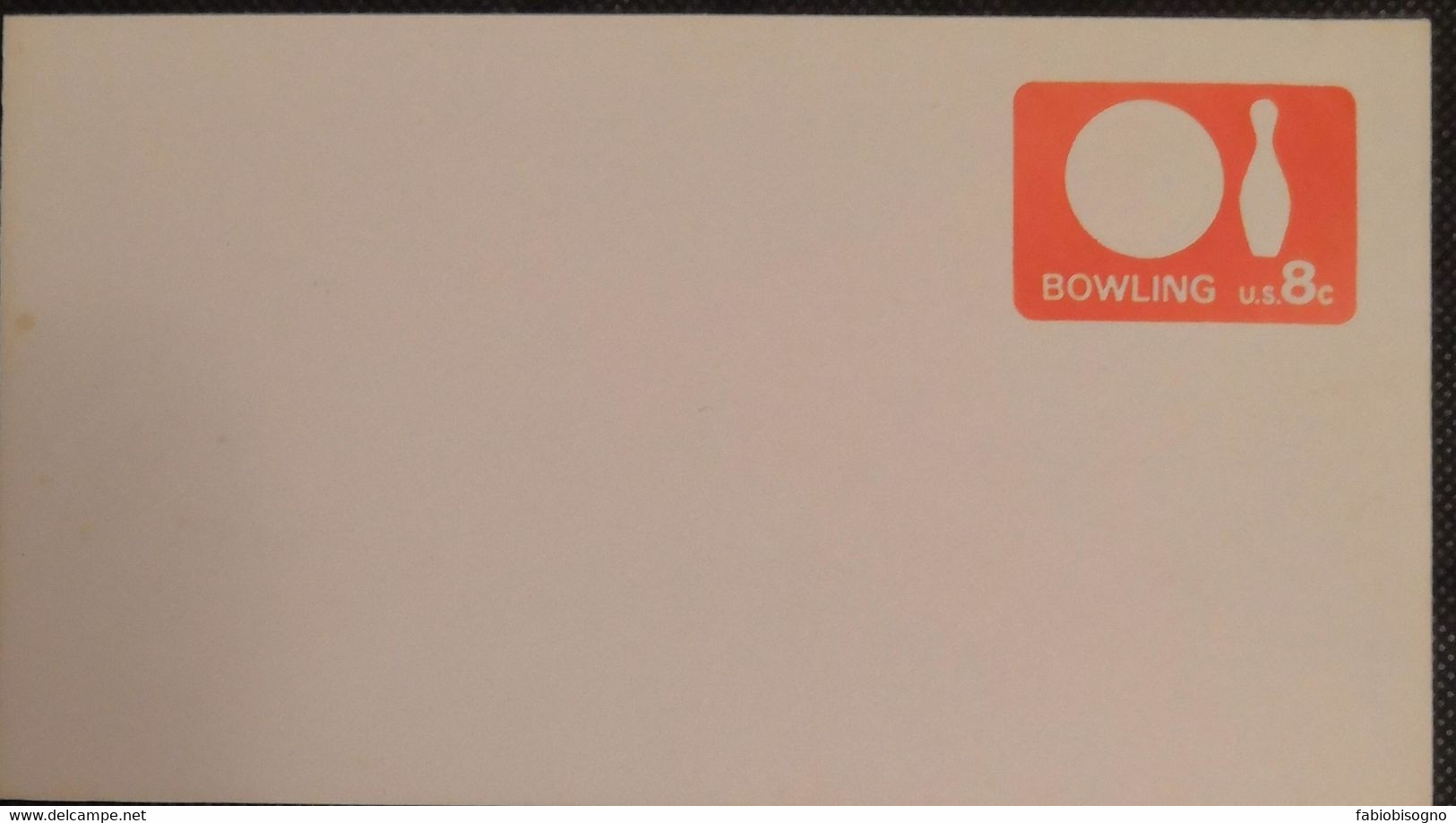 USA 8c - Bowling - Postal Cover - Bowls