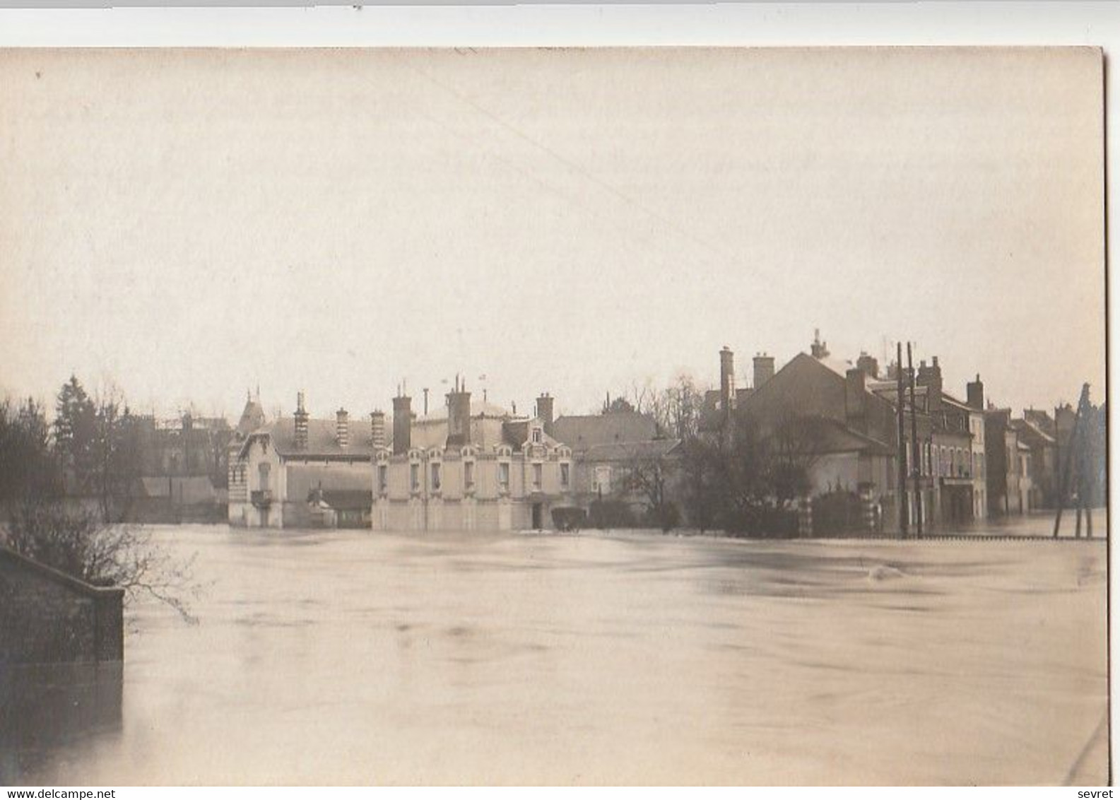 MONTARGIS. - Inondations. Carte-Photo Très Rare - Montargis