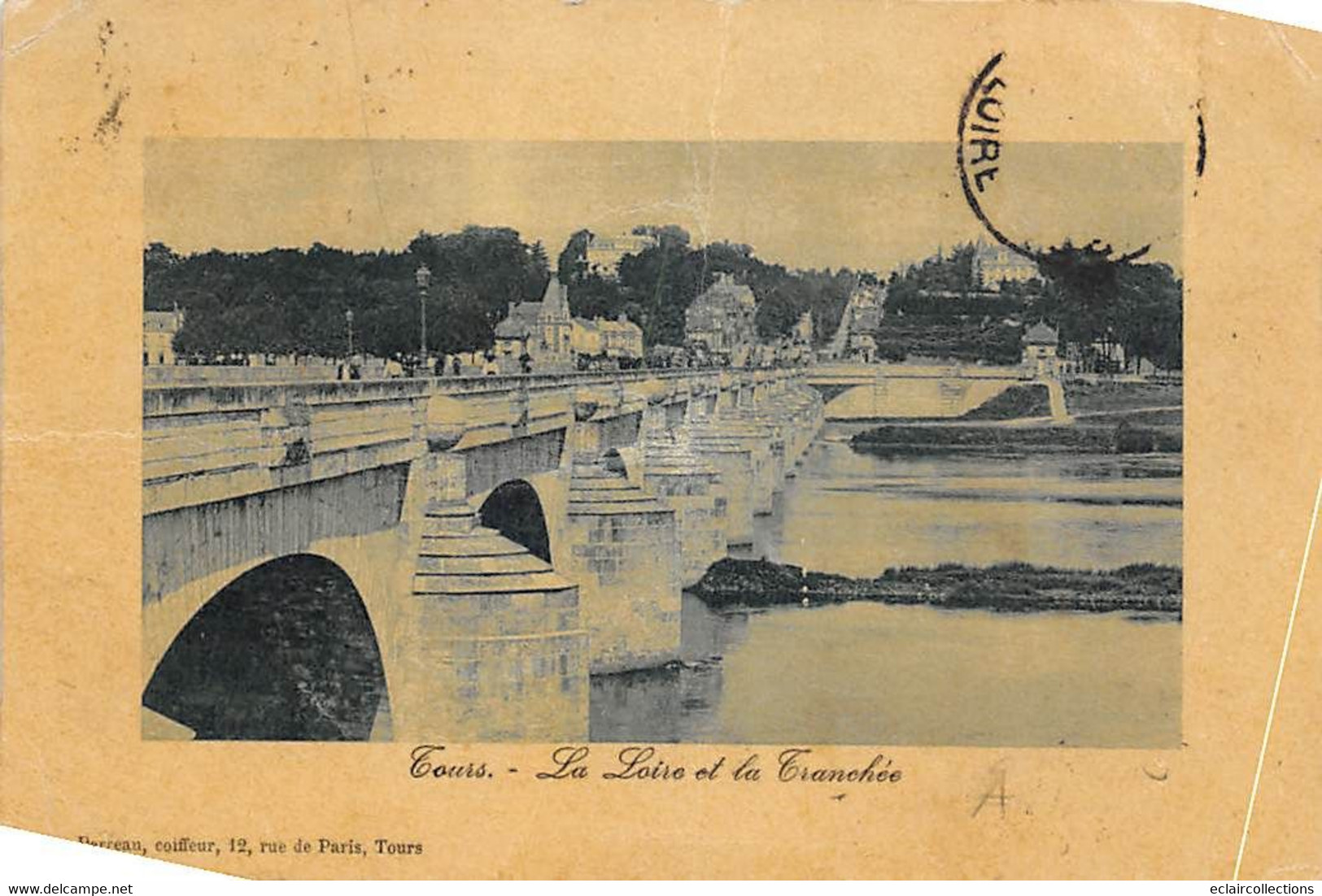 Tours       37          Quais-Ponts  L Loire Et La Tranchée     (voir Scan) - Tours