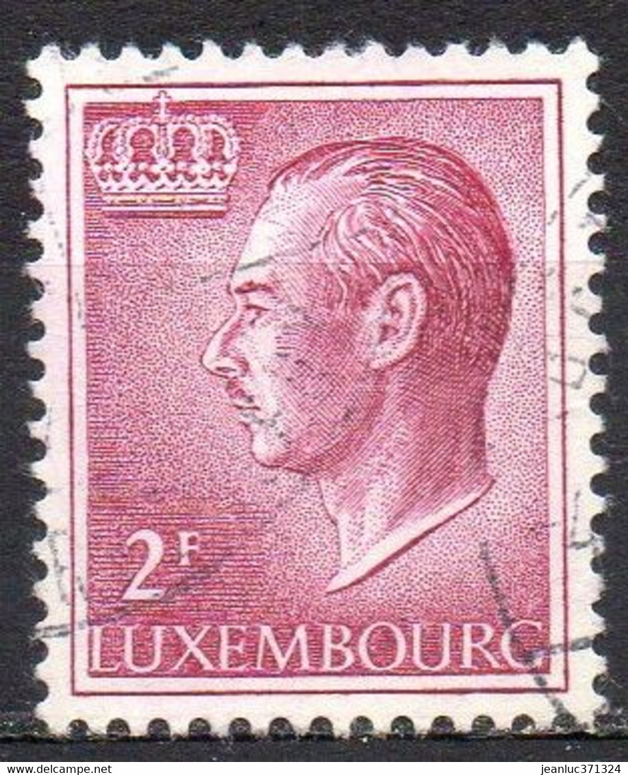 LUXEMBOURG N° 664a O Y&T 1965-1966 Grand Duc Jean - 1965-91 Jean