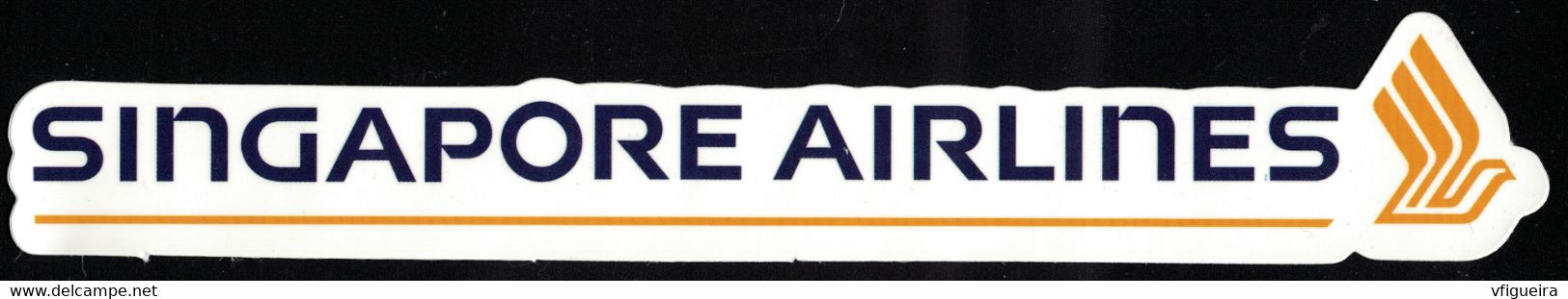 Autocollant Singapore Airlines Compagnie Aérienne - Stickers