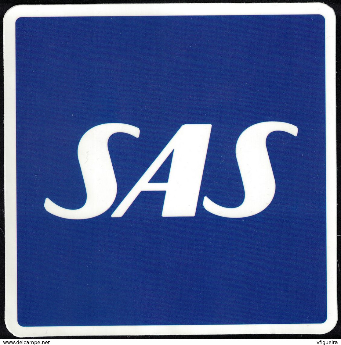 Autocollant SAS Scandinavian Airlines Compagnie Aérienne - Stickers