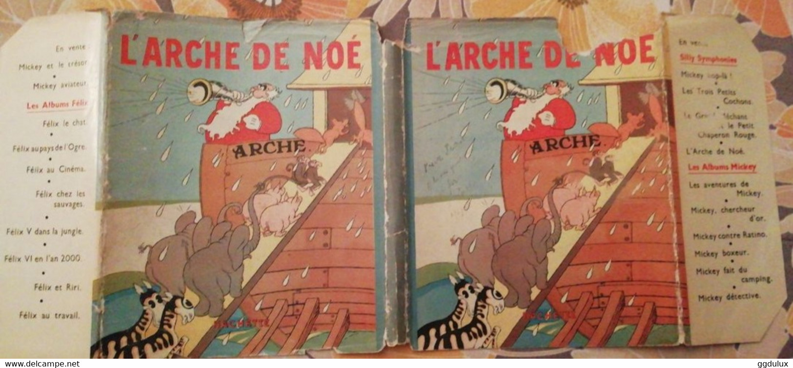 Mickey Présente L Arche De Noe - 1934 - Hachette