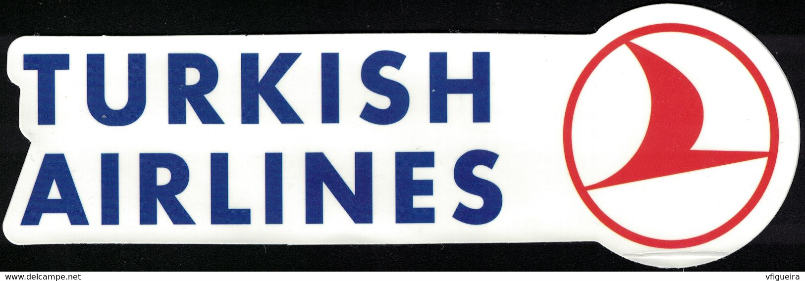 Autocollant Turkish Airlines Compagnie Aérienne - Aufkleber