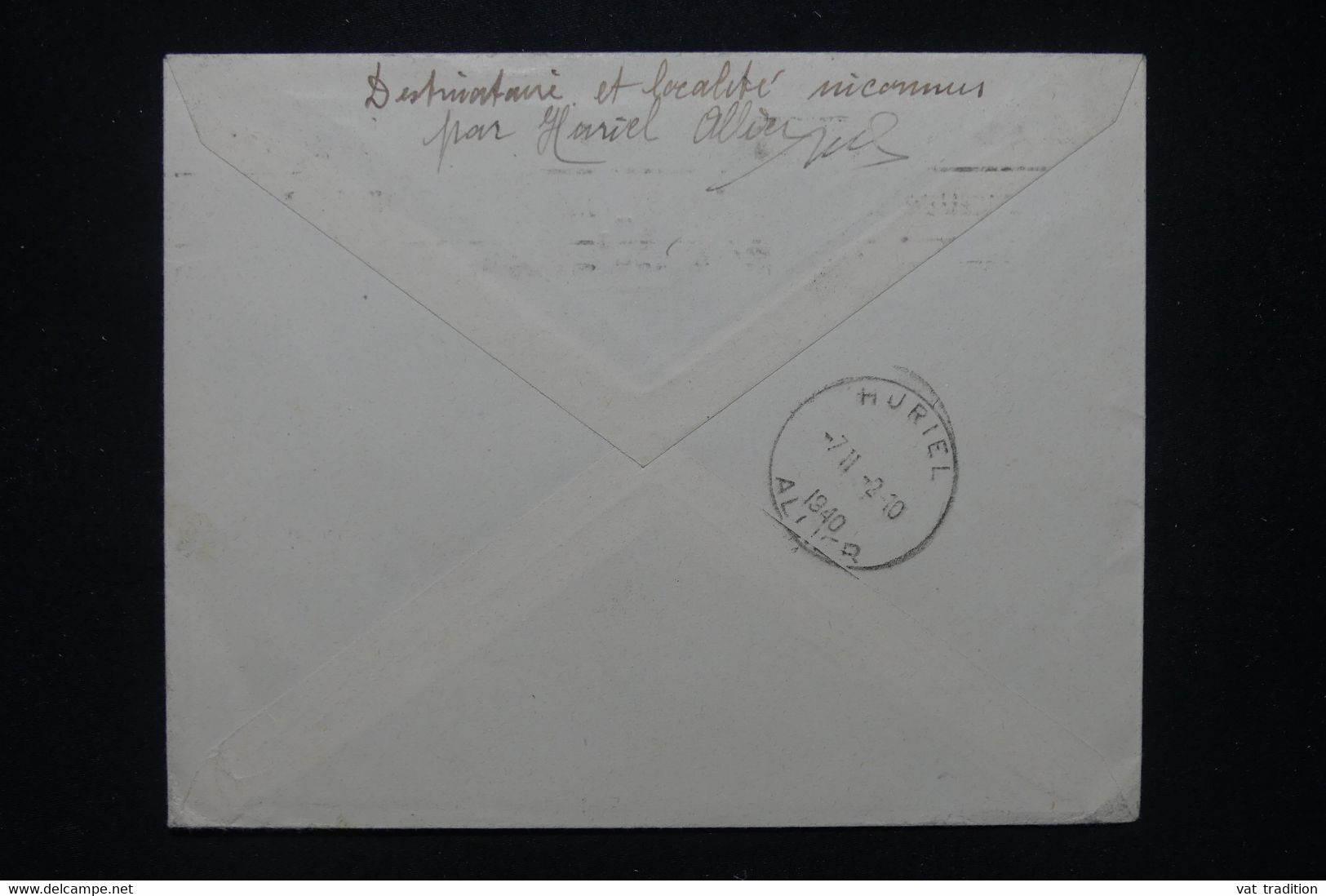 FRANCE - Enveloppe De La Croix Rouge En Fm De Vichy Pour Maussant Et Retour En 1940 - L 109820 - Rotes Kreuz