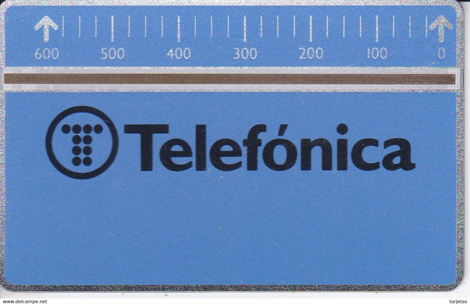 G-001 TARJETA DE TELEFONICA DE 600 PTAS DEL 02/86 Y TIRADA 1500 (NUEVA-MINT) - Emisiones Gratuitas