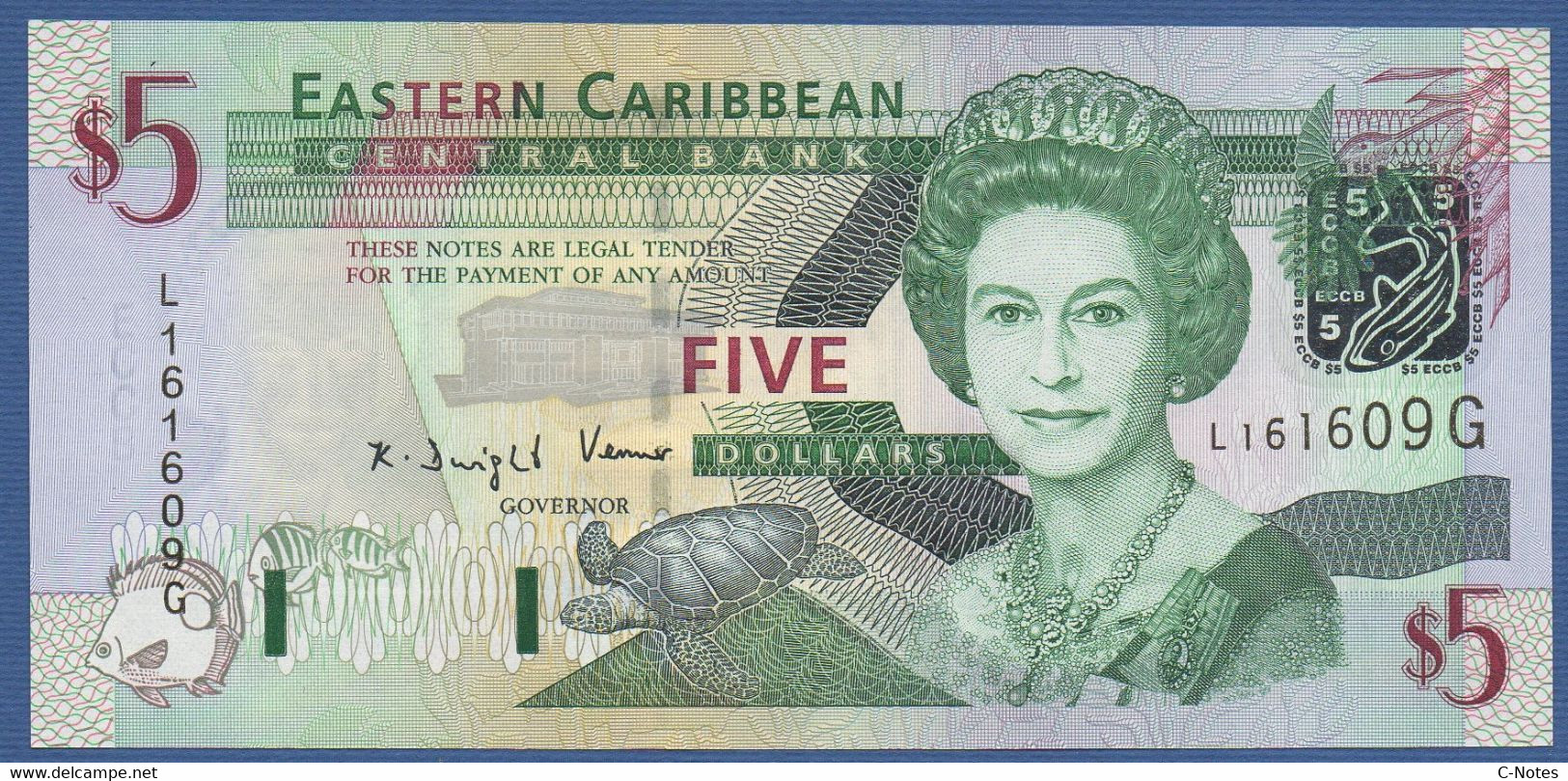 EAST CARIBBEAN STATES - Grenada - P.42G – 5 Dollars ND (2003) UNC Serie L161609G - Ostkaribik