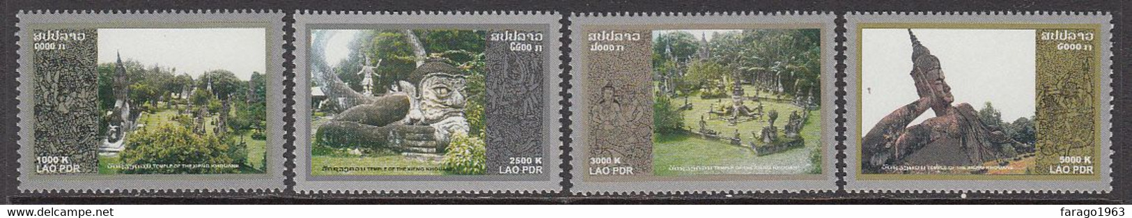 2006 Laos Temple Ancient Civilisation  Complete Set Of 4 MNH - Laos