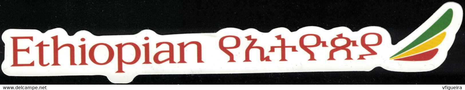 Autocollant Ethiopian Airlines Compagnie Aérienne Éthiopienne - Stickers