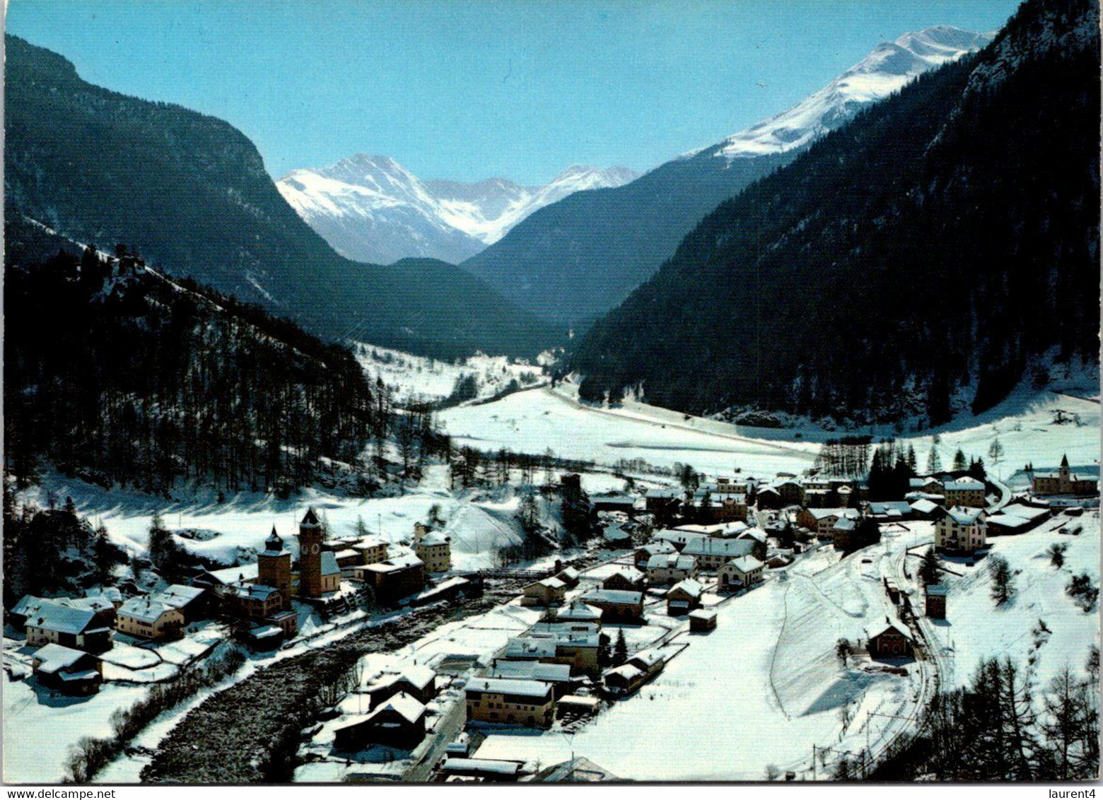 (1 B 16) Switzerland - Susch - Posted To Australia 1978 - Susch