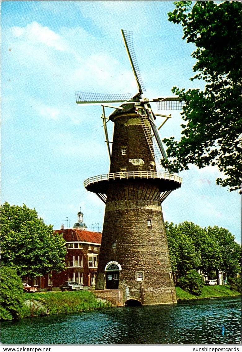 Netherlands Schiedam De Walvisch Corn Mill - Schiedam