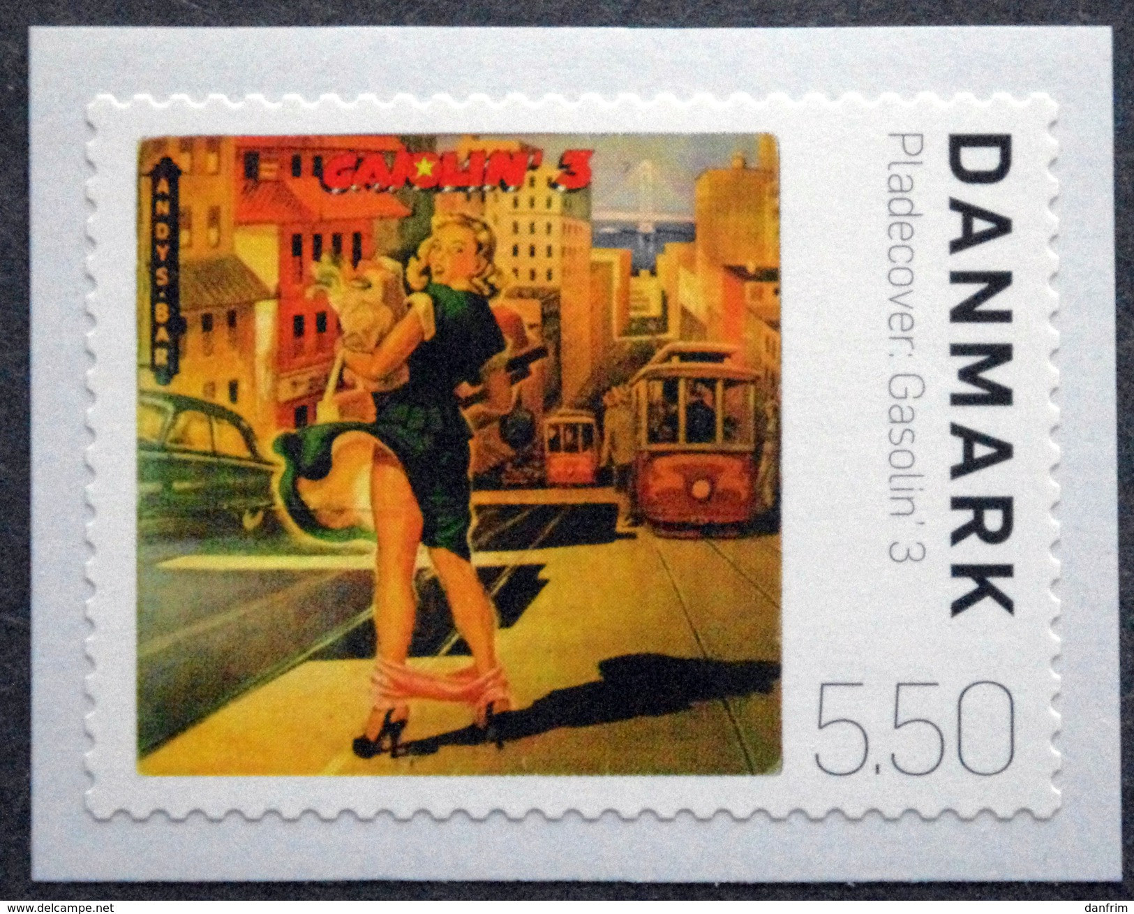 Denmark 2010  Platencover   GASOLIN 3. Minr. 1579 MNH (**) ( Lot G 1702  ) Rock - Unused Stamps