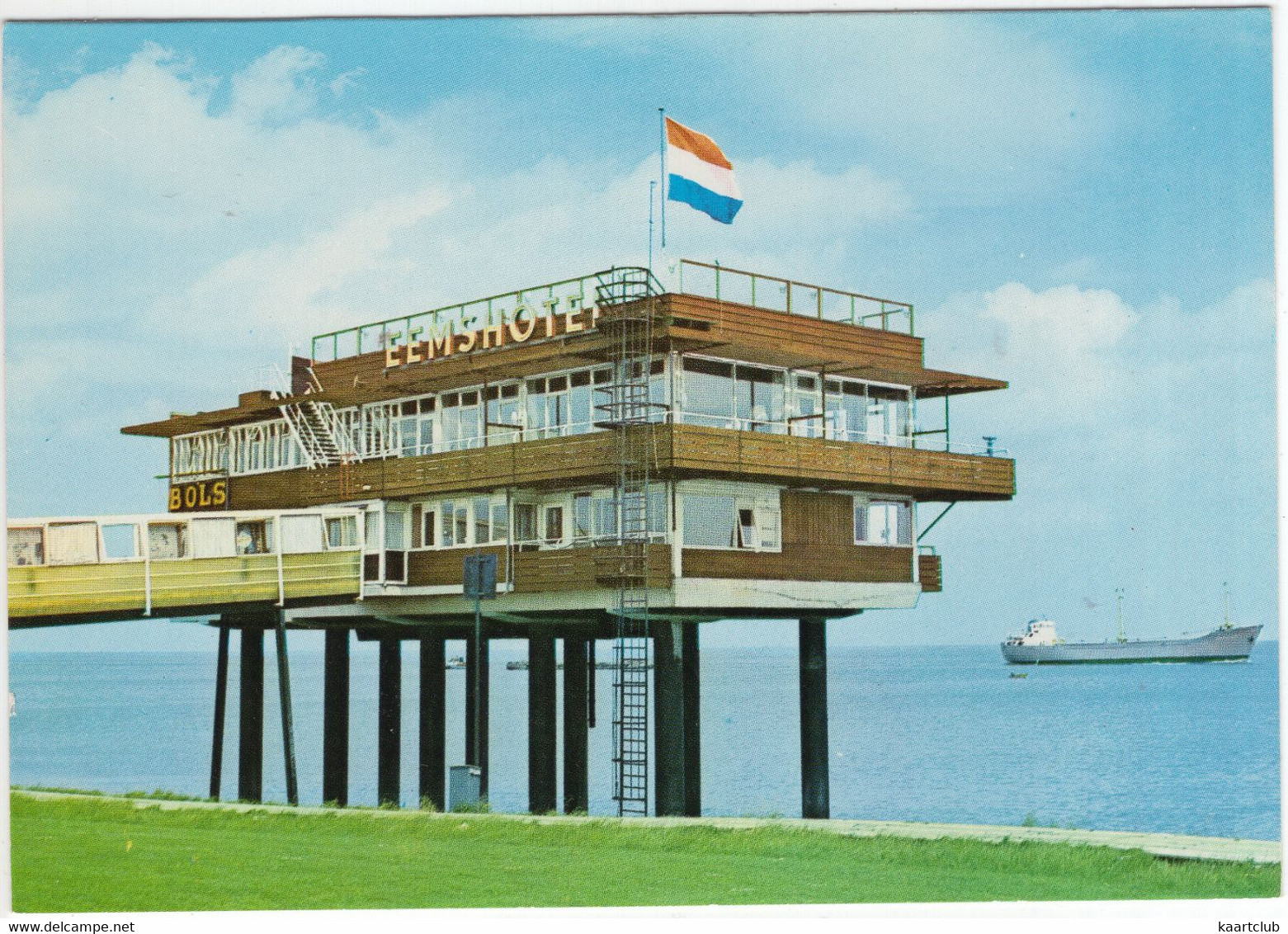 Delfzijl - Het 'Eemshotel' - (Groningen, Nederland/Holland) - L 121 - Coaster - Delfzijl