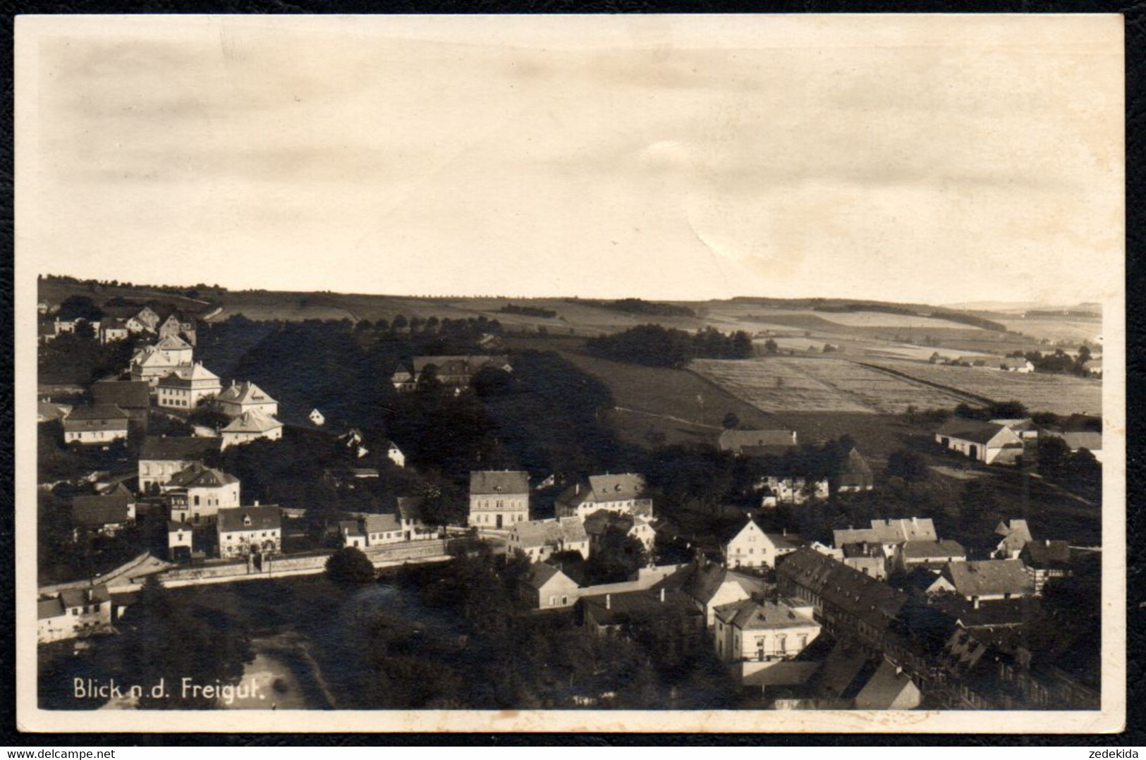 F4575 - Oederan Blick Nach Dem Freigut - Verlag Heimat Festausschluß - Oederan