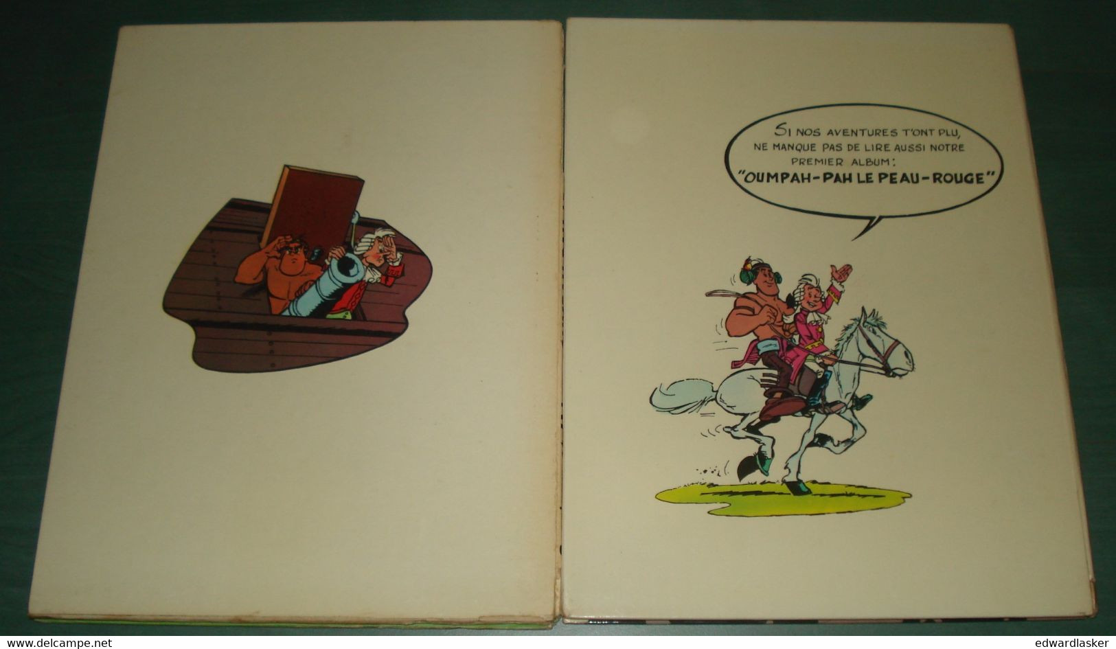 OUMPAH-PAH Le Peau Rouge + Et Les Pirates /Goscinny Uderzo - Réédition (1966) Dargaud ( Lombard ) - Oumpah-pah