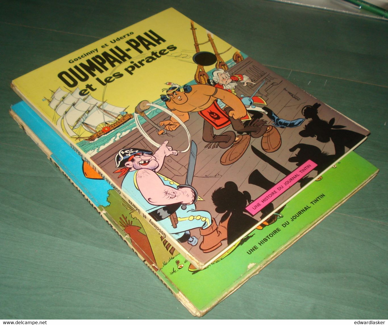 OUMPAH-PAH Le Peau Rouge + Et Les Pirates /Goscinny Uderzo - Réédition (1966) Dargaud ( Lombard ) - Oumpah-pah