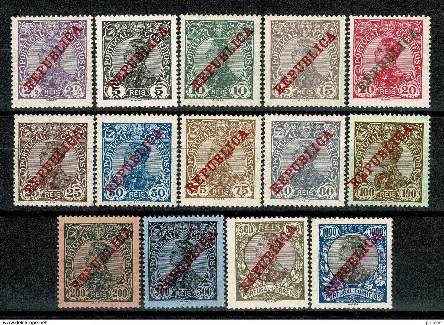 Portugal, 1910, # 170/183, MH And MNG - Nuevos