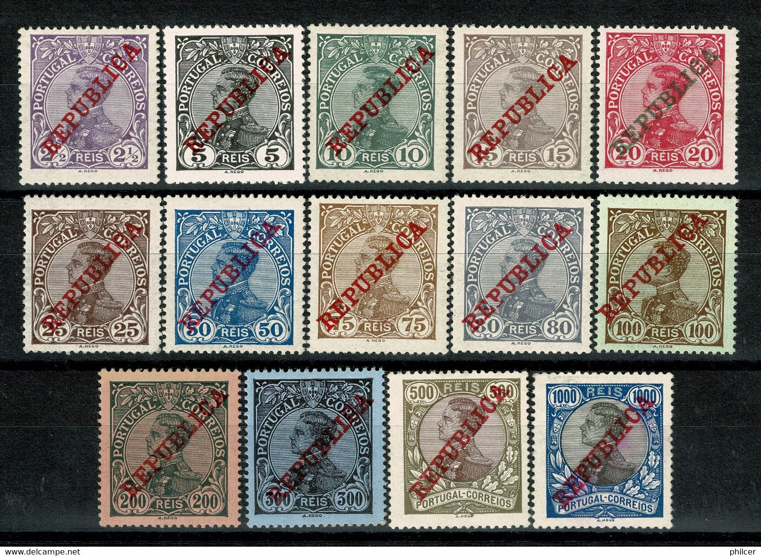 Portugal, 1910, # 170/183, MH And MNG - Ungebraucht