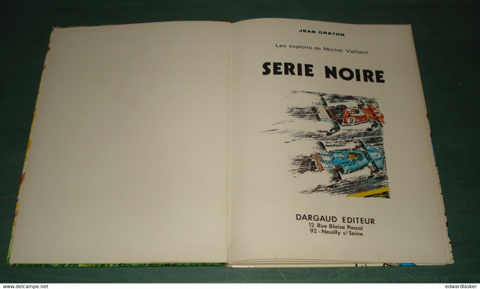 MICHEL VAILLANT 23 : Série Noire /Jean Graton - EO Dargaud 1973 - Bon état [1] - Michel Vaillant