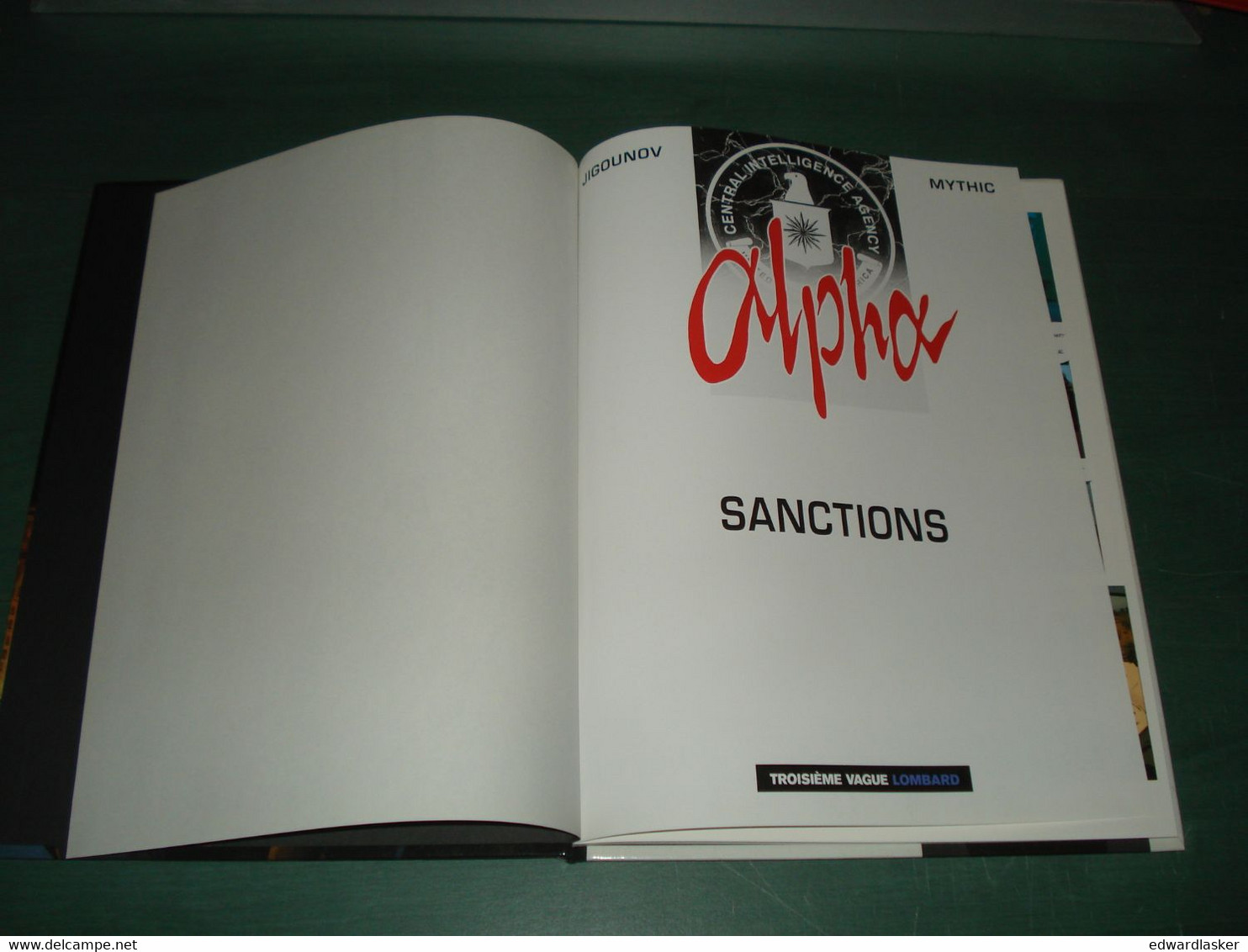 ALPHA N°5 : Sanctions /Jigounov Mythic - EO Lombard 2000 - Alpha