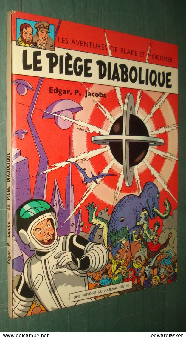 BLAKE Et MORTIMER : Le Piège Diabolique /Jacobs - Rééd. Dargaud Lombard 1968 - Pages De Garde à L'atome - Blake Et Mortimer