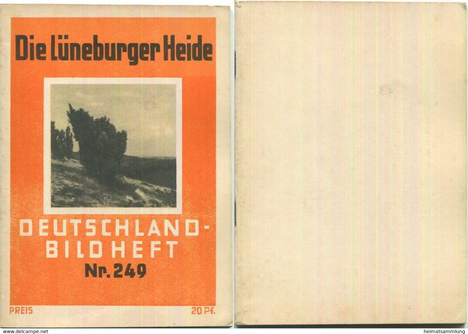 Nr. 249 Deutschland-Bildheft - Die Lüneburger Heide - Other & Unclassified