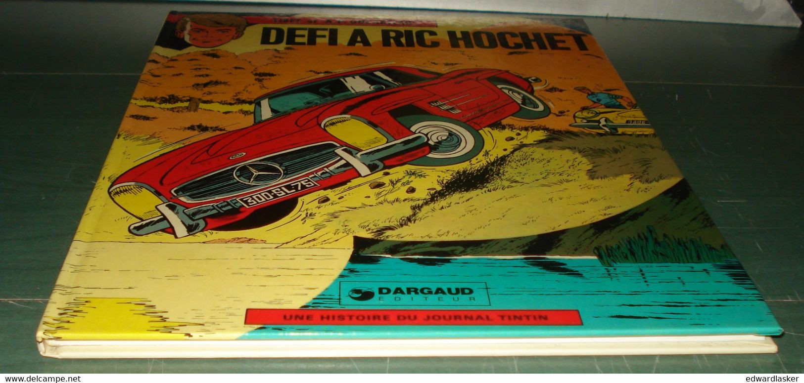 RIC HOCHET 3 : Défi à Ric Hochet /Tibet Duchateau - Dargaud - Réédition 1978