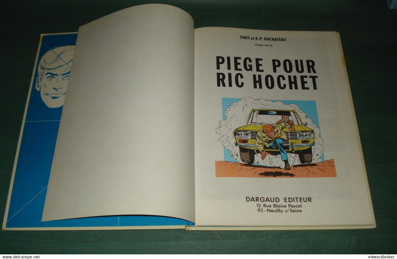 RIC HOCHET 5 : Piège Pour Ric Hochet /Tibet Duchateau - 2e édition 1974 - Ric Hochet