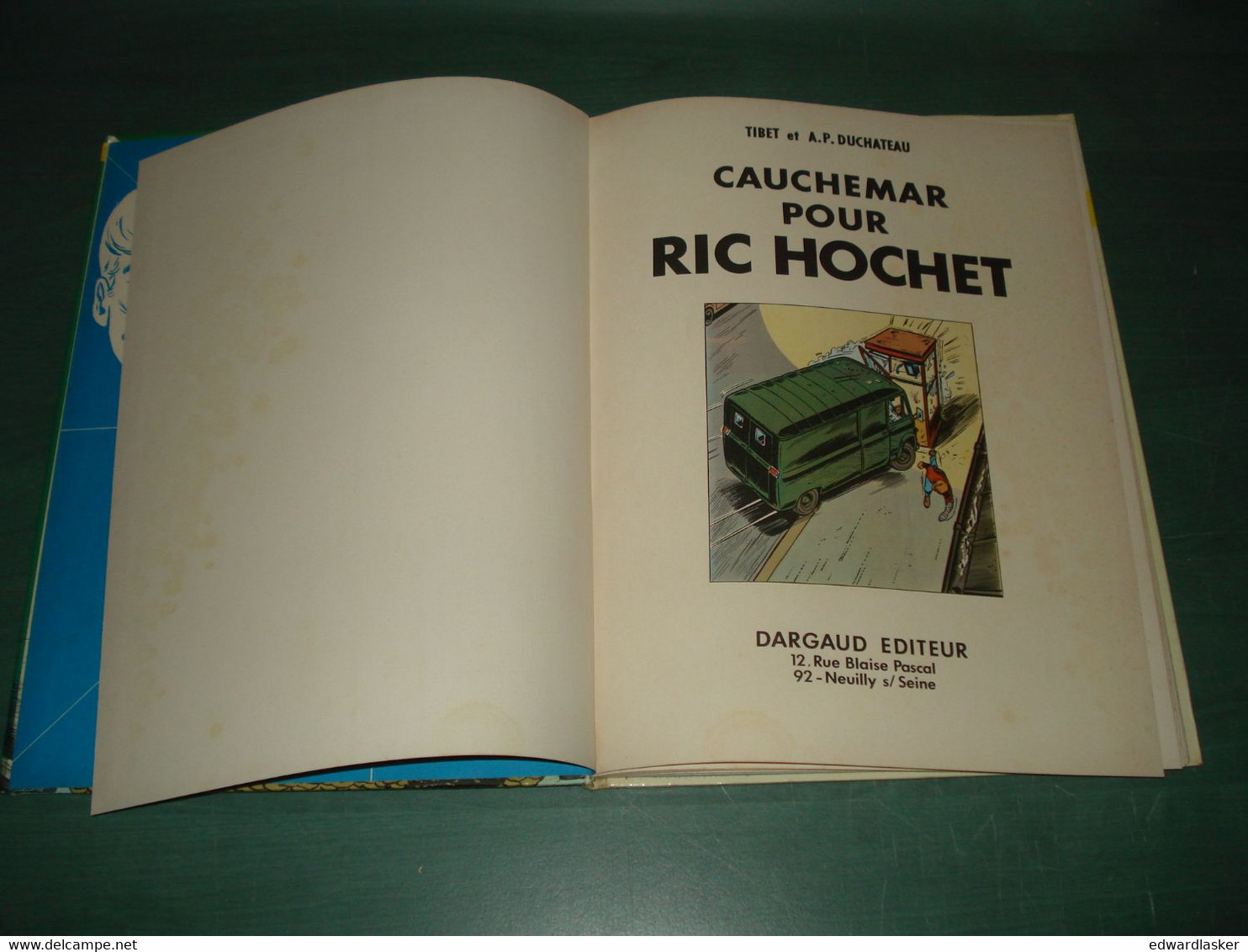 RIC HOCHET 11 : Cauchemar Pour Ric Hochet /Tibet Duchateau - 2e édition 1973 - Ric Hochet