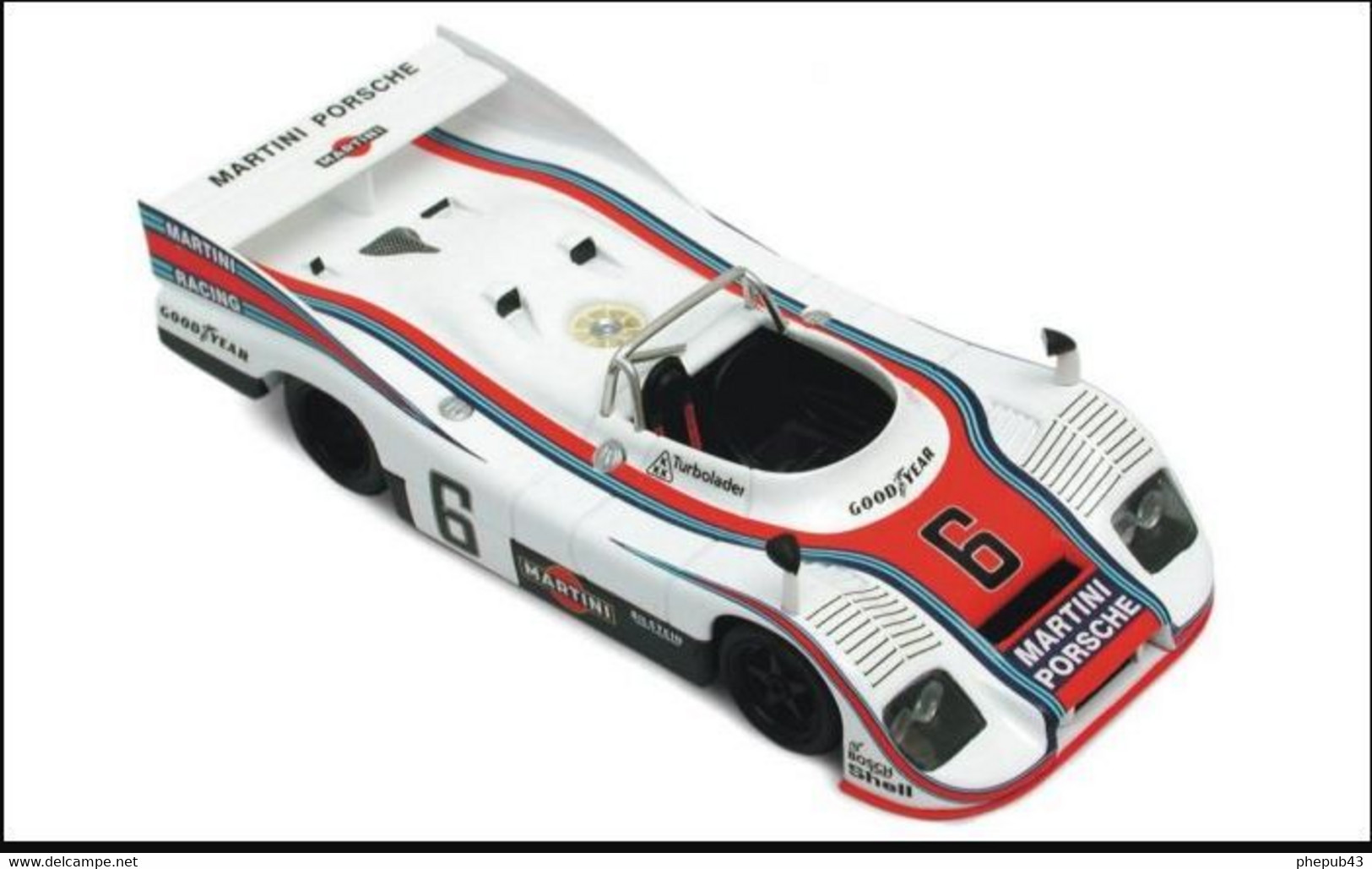 Porsche 936/76 - Martini - Jacky Ickx/Jochen Mass - 1st 500 Kms Dijon 1976 #6 - Troféu - Trofeu