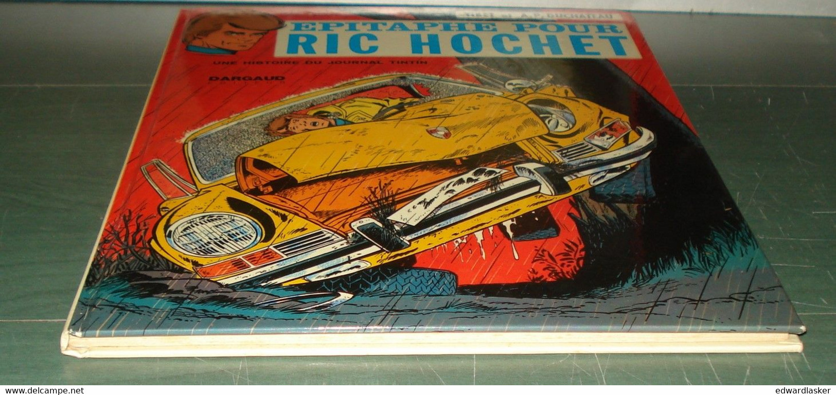 RIC HOCHET 17 : Epitaphe pour Ric Hochet //Tibet Duchateau - Dargaud - EO 1973