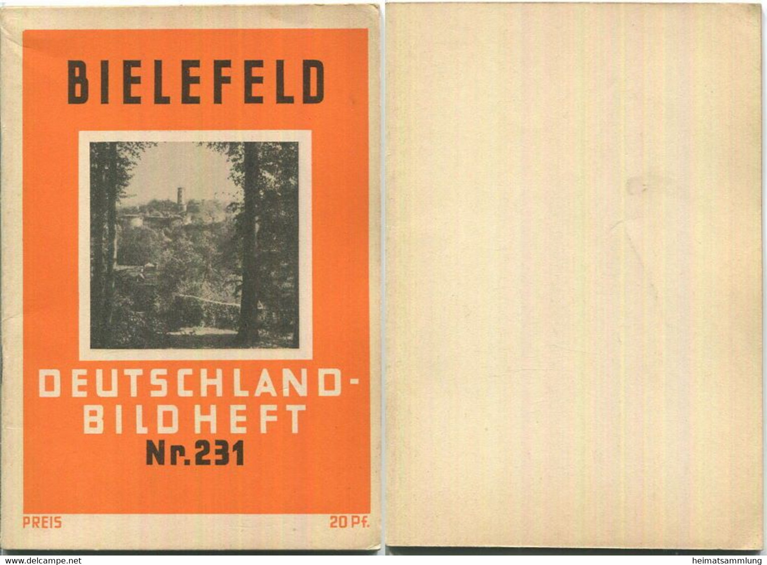 Nr. 231 Deutschland-Bildheft - Bielefeld - Autres & Non Classés