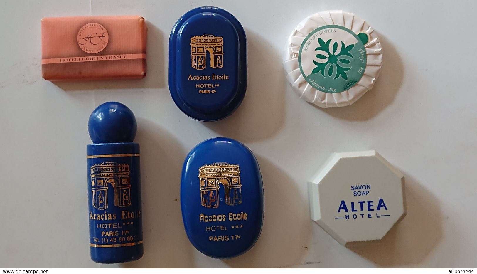 Savons D'hôtels Acacias Etoile Paris - Mercure - Altéa - Produits De Beauté