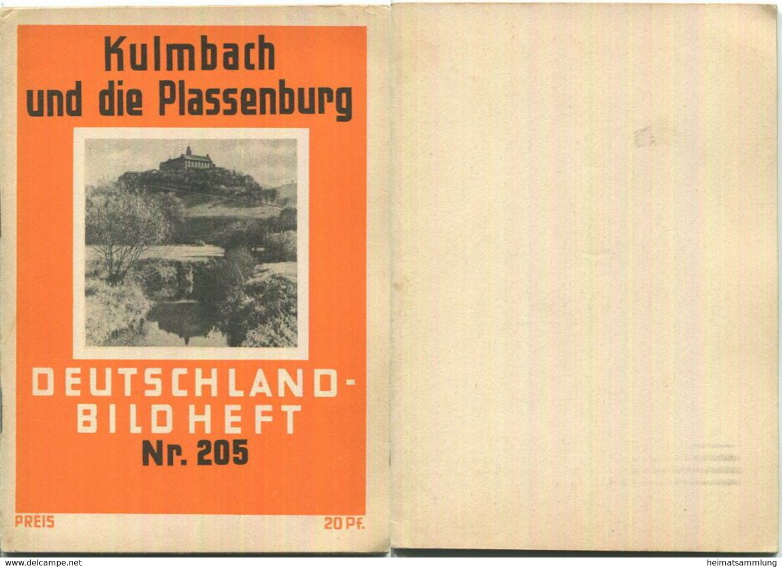 Nr. 205 Deutschland-Bildheft - Kulmbach Und Die Plassenburg - Other & Unclassified