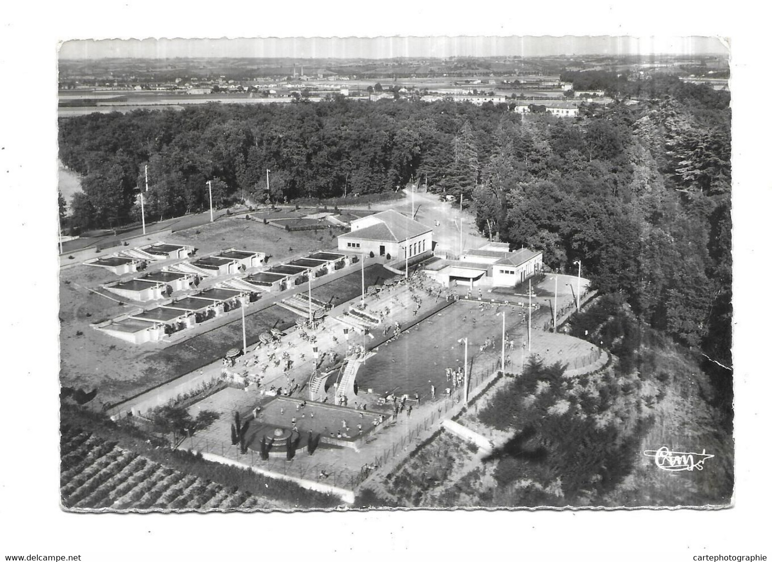 Albi Vue Aérienne Sur La Piscine - Albi