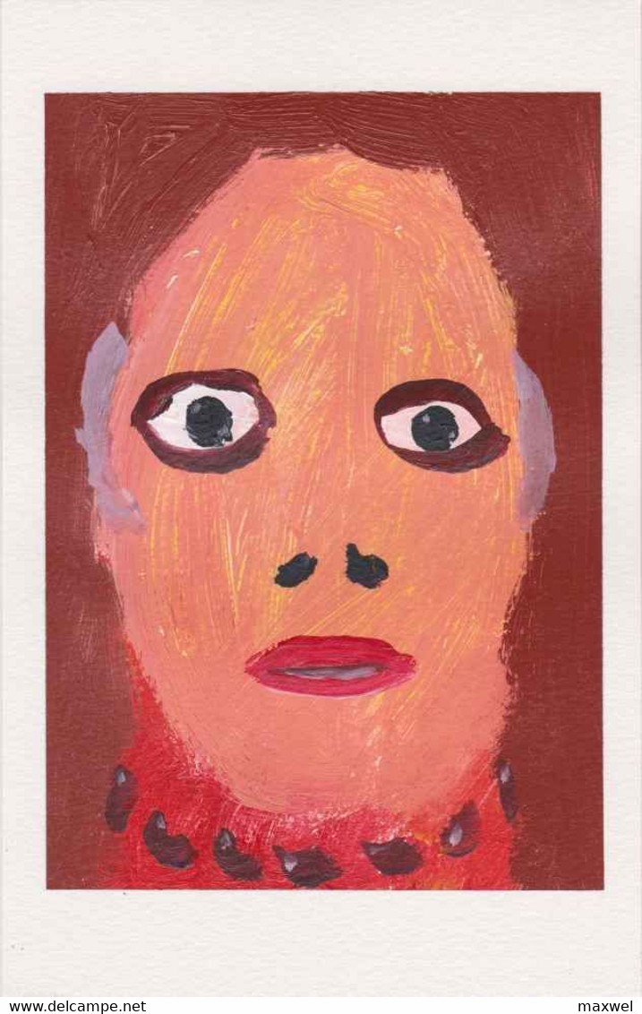 Pei 2615 ERGON - Visage - Tête - Illustrateur - Illustrateurs - Peintre - Peinture Acrylique - Acryliques