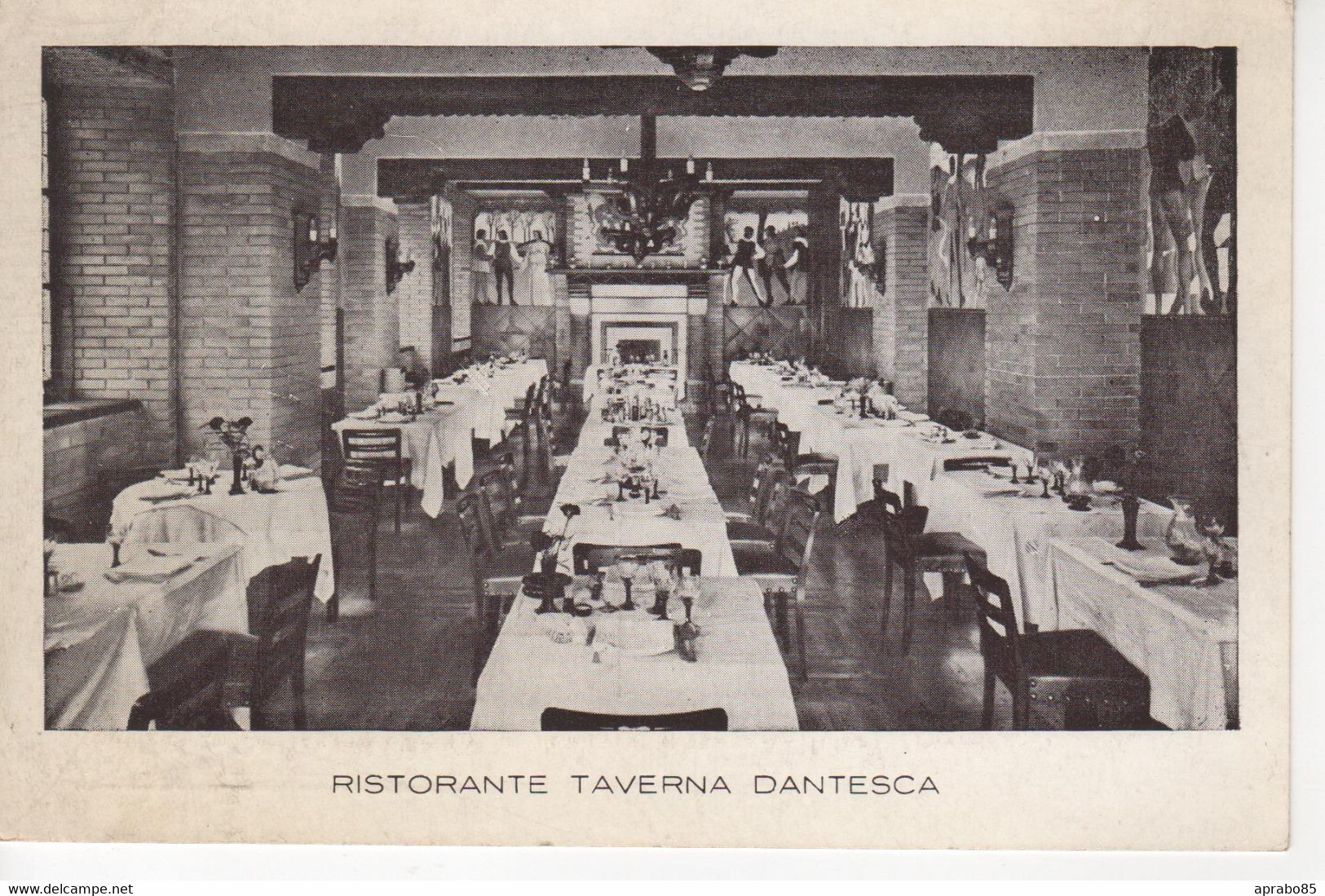 N° TORINO Albergo Ristorante " Taverna Dantesca" - Wirtschaften, Hotels & Restaurants