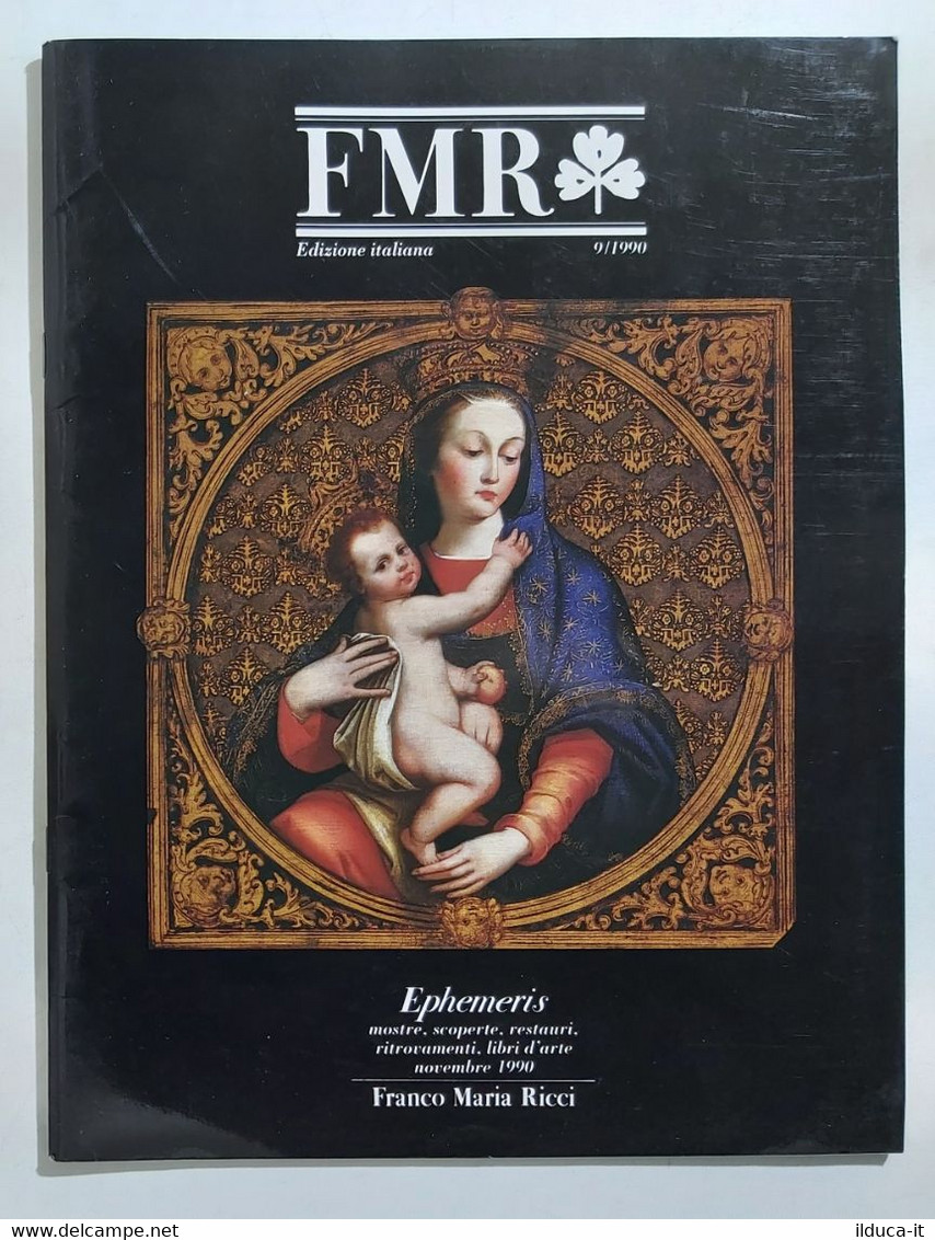 30802 FMR Franco Maria Ricci Ephemeris 9/1990 - Mostre Scoperte Restauri… - Kunst, Design, Decoratie