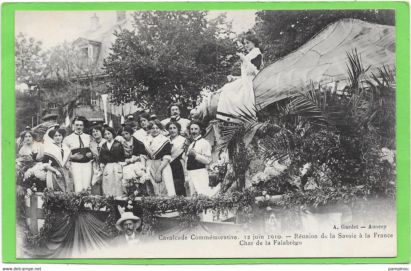 74 ANNECY - Cavalcade 1910 - Réunion Savoie France - Char De La Falabrégo - Belle Animation - Annecy