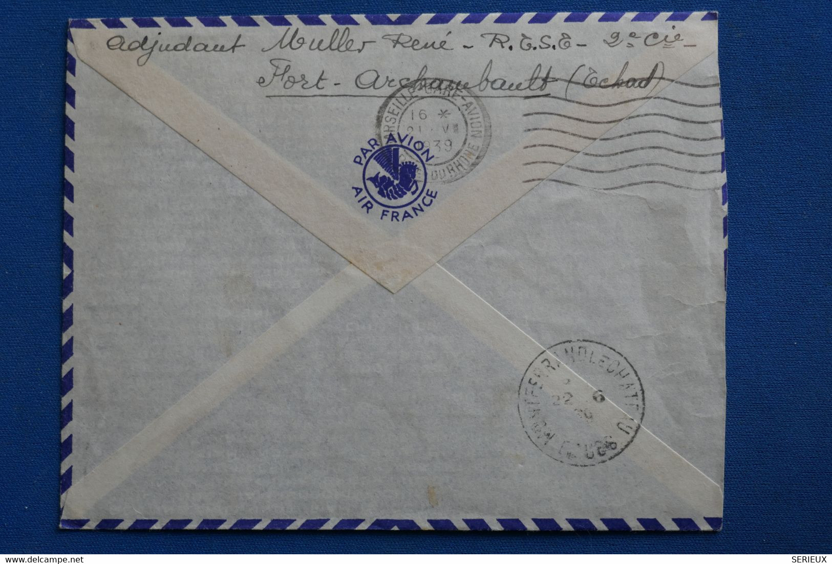 AF3 AEF  BELLE LETTRE   1936 OUBANGUI CHARI  A  BESANCON  FRANCE +++V .MON REVE +AFFRANCH PLAISANT - Lettres & Documents