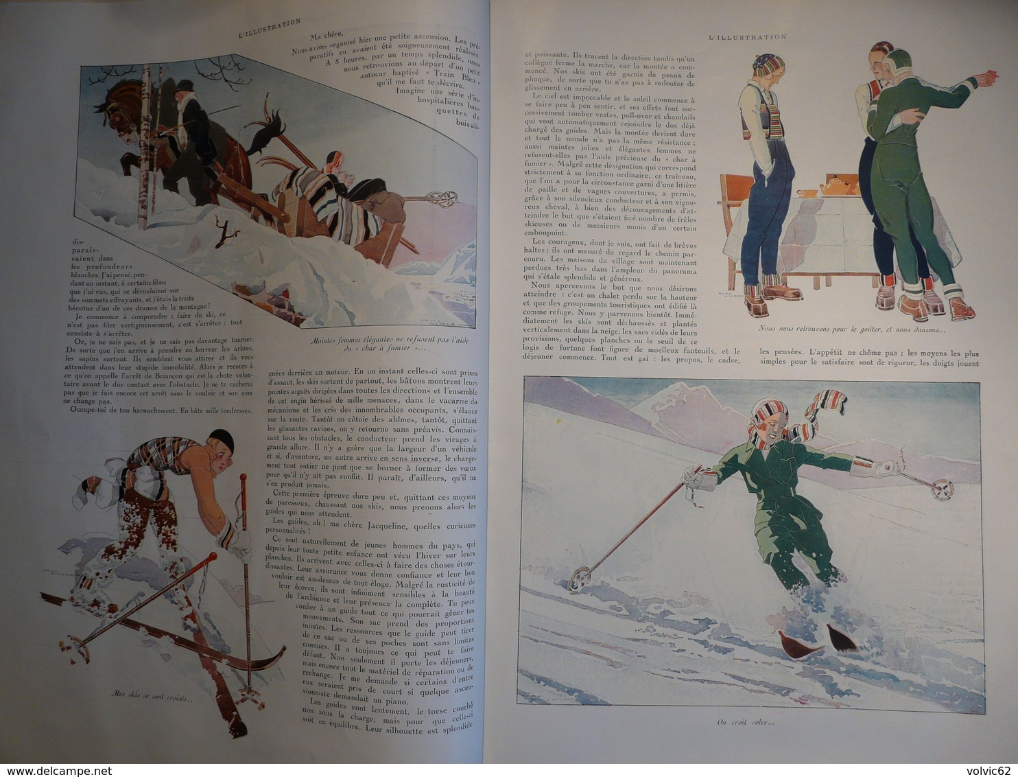 Illustration 4588 1931 Marche Faim New York Zagreb General Berthelot Ski Proust Volcan Merapi Beton Armé - L'Illustration