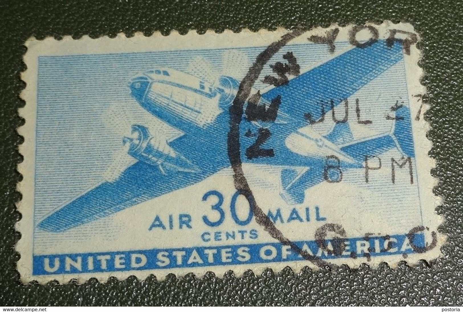 USA - Michel - 505 - 1941 - Gebruikt - Cancelled - Vliegtuigen - Postvliegtuig - Oblitérés
