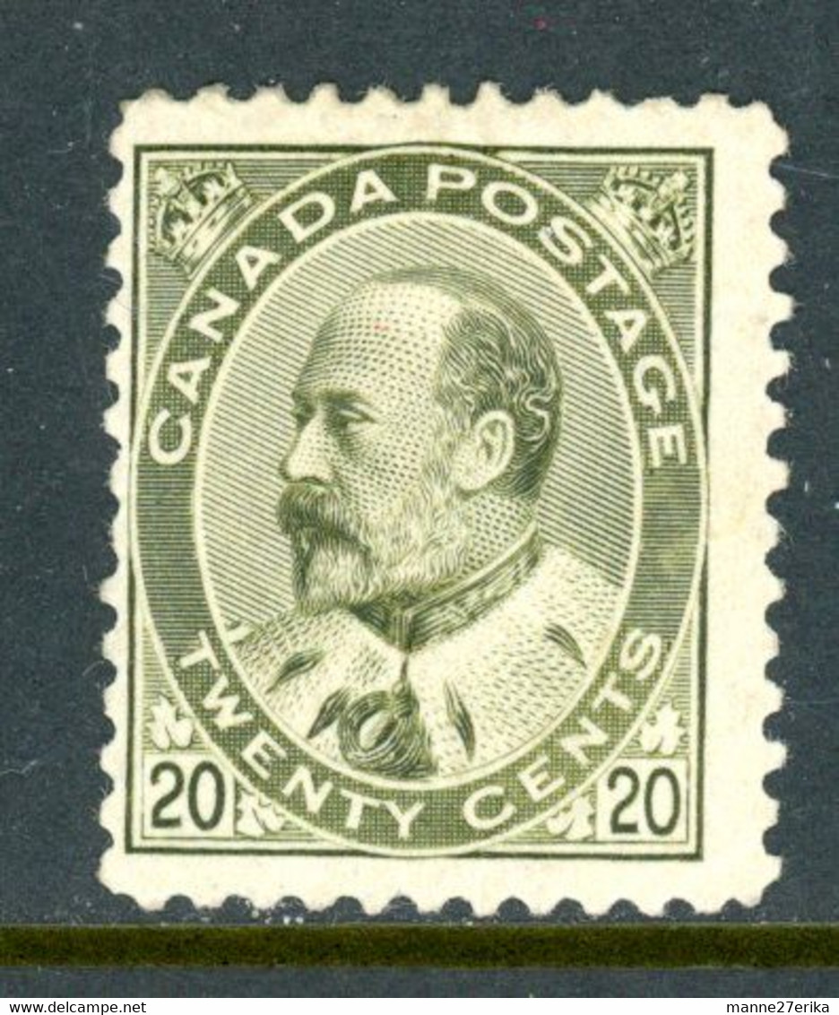 Canada-1903-"King Edward VII" MH (*) - Unused Stamps