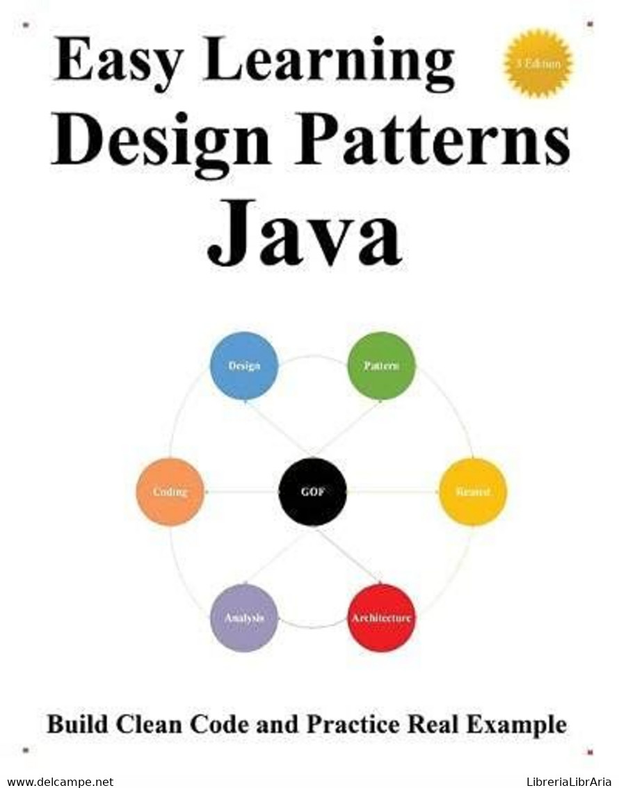 Easy Learning Design Patterns Java (3 Edition) Build Clean Code And Practice Real Example - Informatique