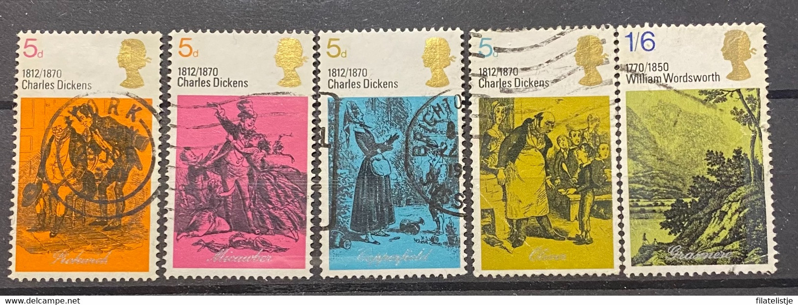 Groot Brittannië Zegel Nrs 544 - 548   Used - Oblitérés