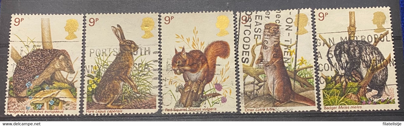 Groot Brittannië Zegel Nrs 745 - 749   Used - Used Stamps