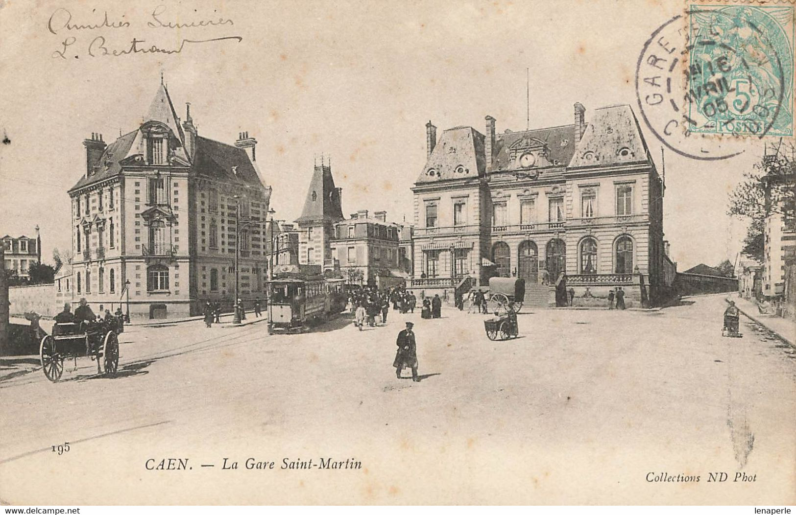 A1219 Caen La Gare Saint Martin - Caen