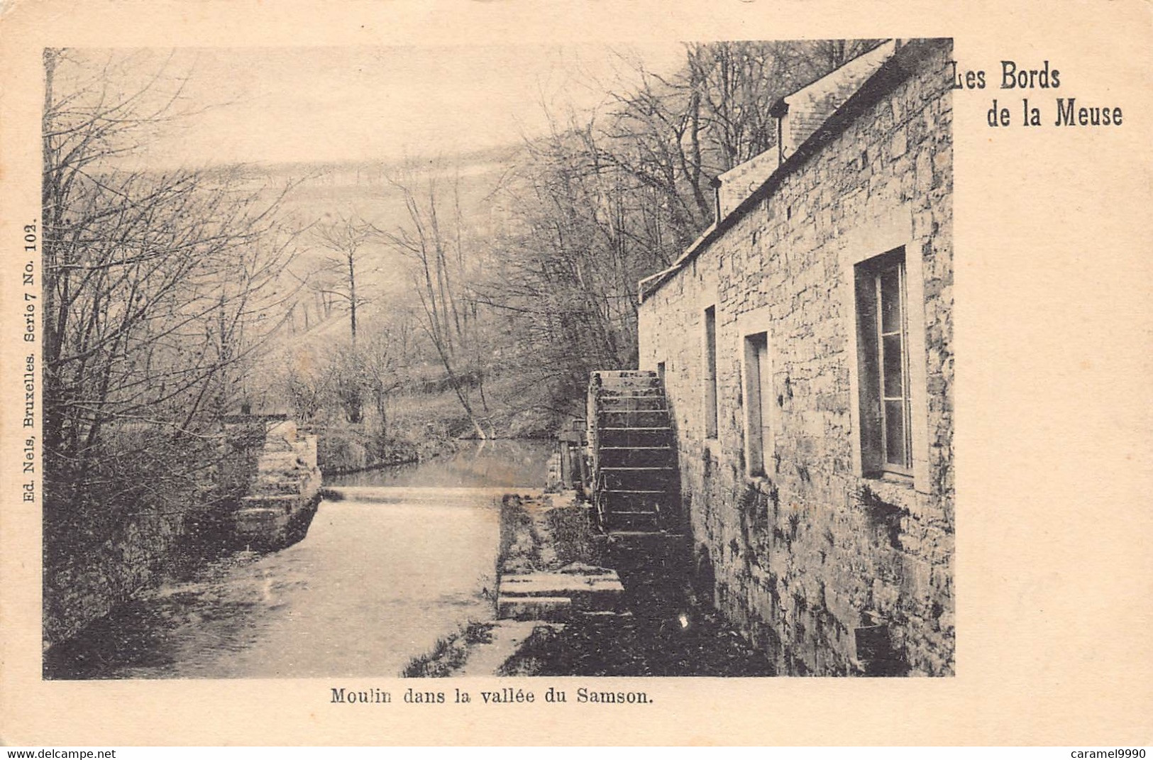 Moulin Dans La Vallée Du Samson  Les Bords De La Meuse  Watermolen  Namur  Andenne   M 7598 - Andenne